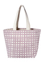 Grid Wide Tote