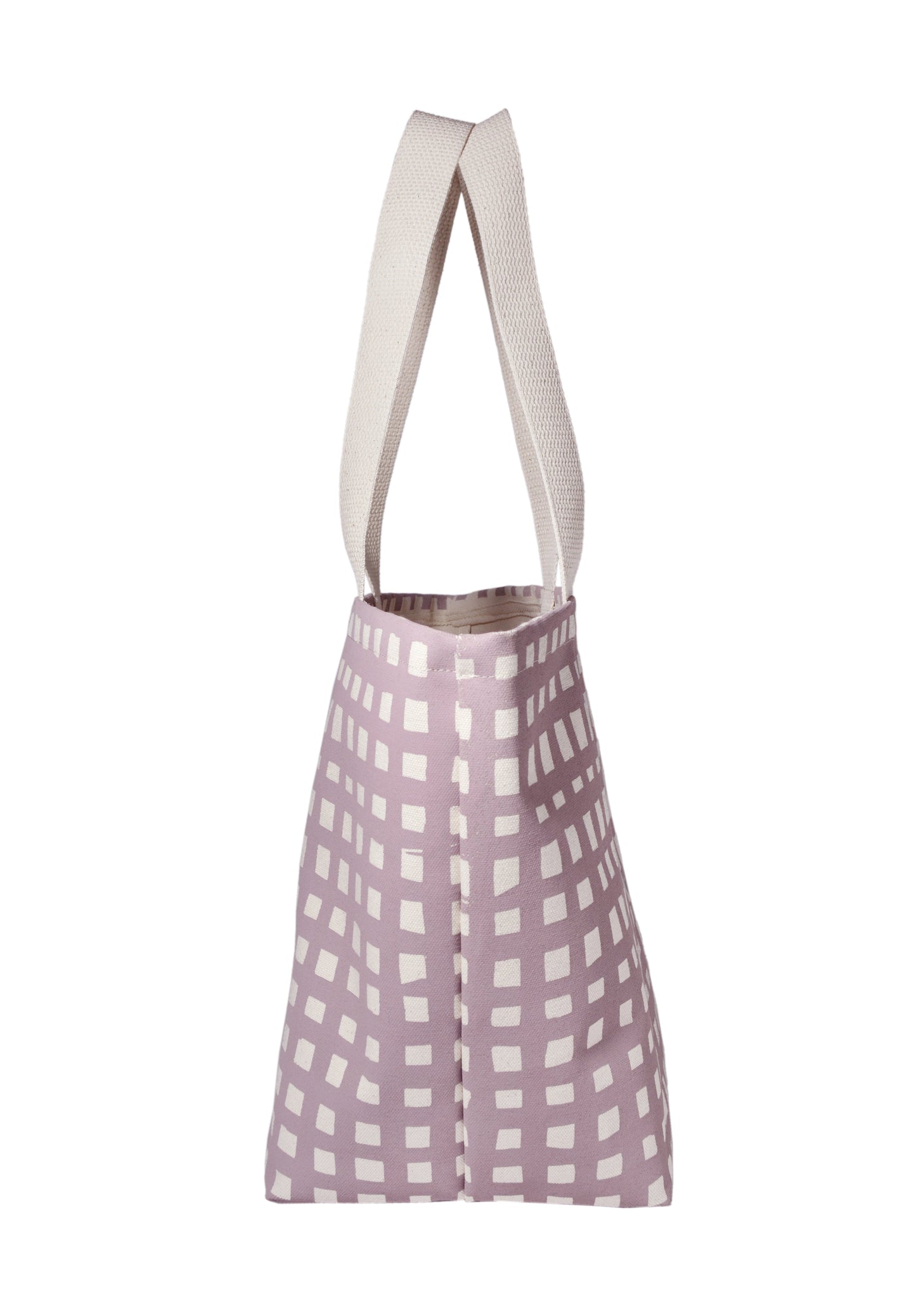 Grid Wide Tote