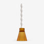 ZAI Geometric Pillar Candle in Ivory