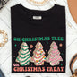 Oh Christmas Tree Treat, Snack, Little Debbie, Comfort Colors Tshirt