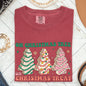 Oh Christmas Tree Treat, Snack, Little Debbie, Comfort Colors Tshirt