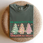 Oh Christmas Tree Treat, Snack, Little Debbie, Comfort Colors Tshirt