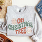 Oh Christmas Tree, Cakes, Snacks, Funny, Winter, Santa, Xmas Sweatshirt