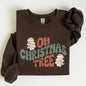Oh Christmas Tree, Cakes, Snacks, Funny, Winter, Santa, Xmas Sweatshirt