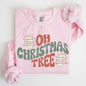 Oh Christmas Tree, Cakes, Snacks, Funny, Winter, Santa, Xmas Sweatshirt