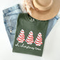 Oh Christmas Tree, Cakes, Winter, Snacks, Santa, Snow, Xmas Tshirt Comfort Colors T-Shirt