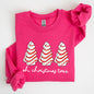 Oh Christmas Tree, Cakes, Winter, Snacks, Santa, Snow, Xmas Sweatshirt