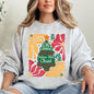 Oh Come Let Us Adore Him, Christ, Christmas, Religious, Floral, Christian Sweatshirt