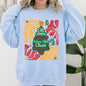 Oh Come Let Us Adore Him, Christ, Christmas, Religious, Floral, Christian Sweatshirt