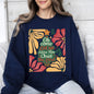 Oh Come Let Us Adore Him, Christ, Christmas, Religious, Floral, Christian Sweatshirt