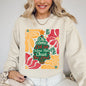 Oh Come Let Us Adore Him, Christ, Christmas, Religious, Floral, Christian Sweatshirt