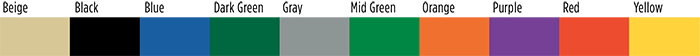 OilSafe |  Pistol Grease Gun -  Steel Color Coded Cartridge