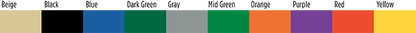 OilSafe |  Pistol Grease Gun -  Steel Color Coded Cartridge