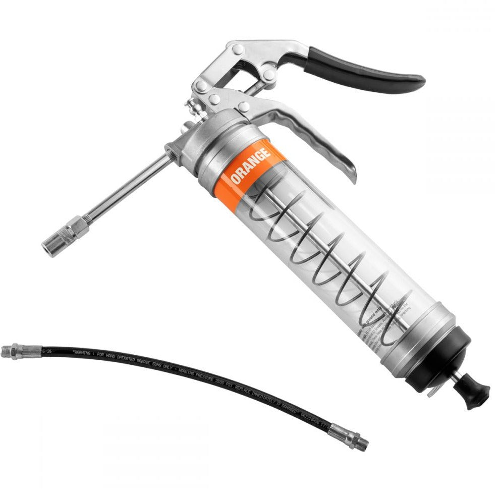 OilSafe |  Pistol Grease Gun | Clear Color Coded Cartridge