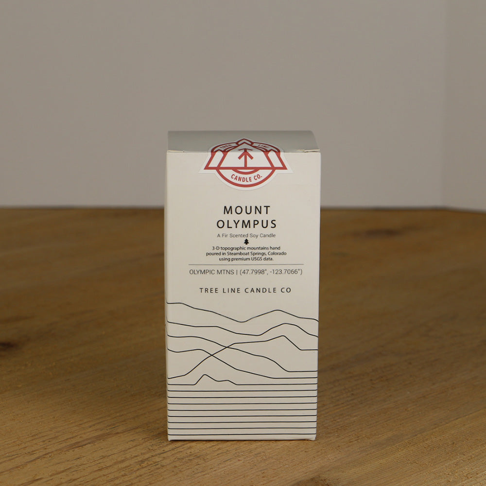 Mount Olympus, WA Candle