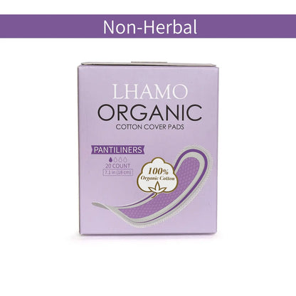 Organic Cotton Cover Pads - Pantiliners