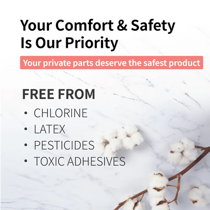 Organic Cotton Cover Pads - Pantiliners
