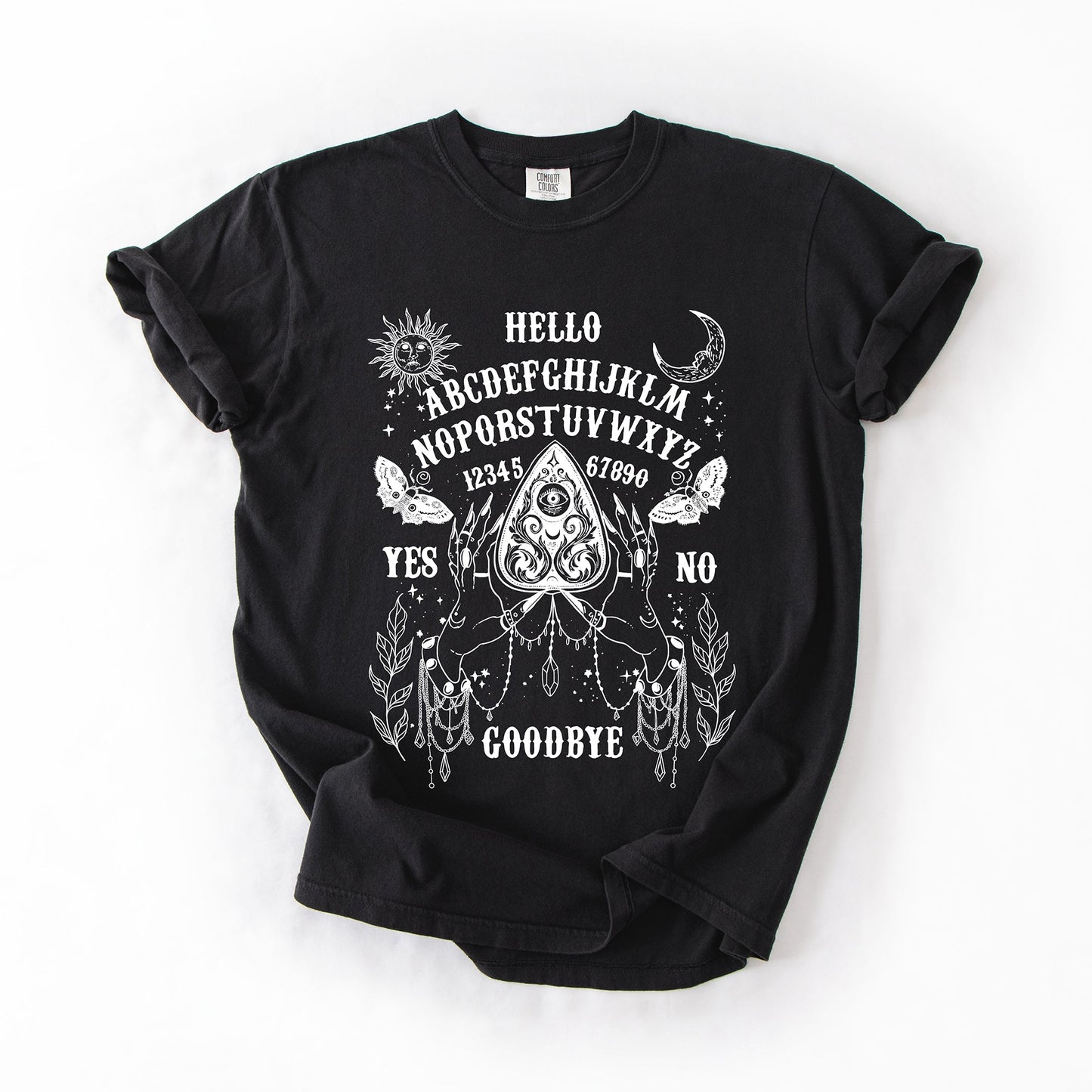 Ouija Board, Spooky, Tarot, Halloween, Witch, Comfort Colors T-Shirt