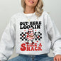 Out Here Lookin Like A Snack, Christmas Cake, Snow, Xmas, Santa Sweatshirt