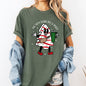 Out Here Looking Like A Snack, Christmas Cake, Funny, Cute, Santa, Xmas Tshirt Comfort Colors T-Shirt