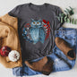 Owl, Folk Art, Scandinavian, Winter, Christmas Super Soft Tees