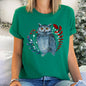 Owl, Folk Art, Scandinavian, Winter, Christmas Super Soft Tees