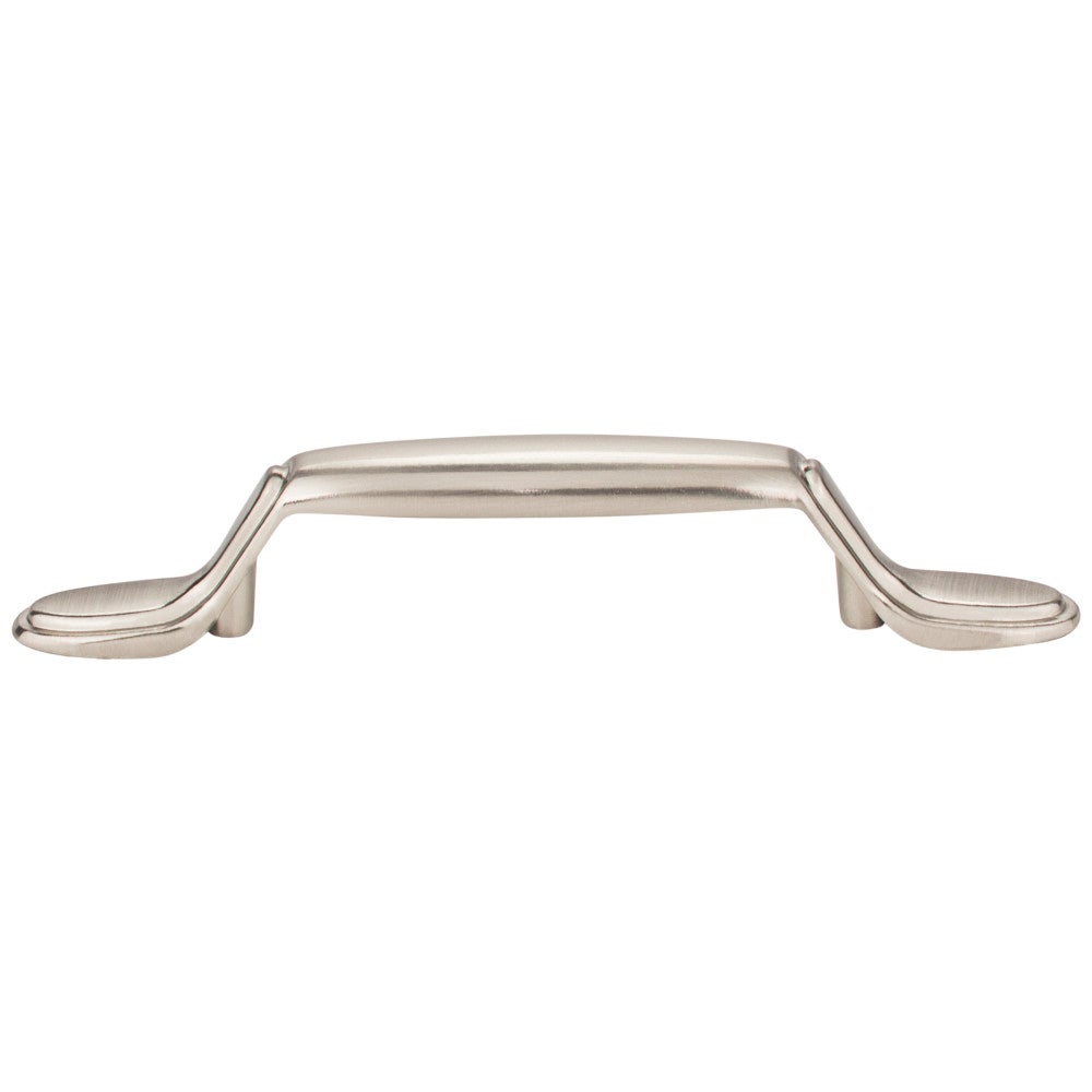 3" Center-to-Center Satin Nickel Vienna Cabinet Pull