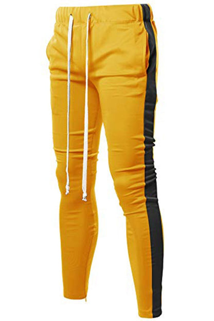 HOLIDAY TRACK PANTS - YELLOW/BLACK | Apparel | Kitchen + Metal