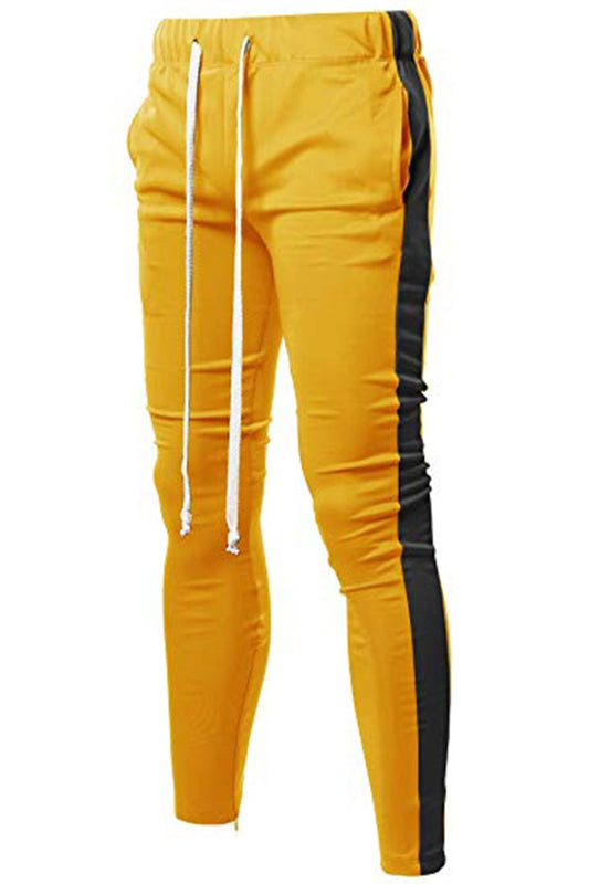 HOLIDAY TRACK PANTS - YELLOW/BLACK | Apparel | Kitchen + Metal