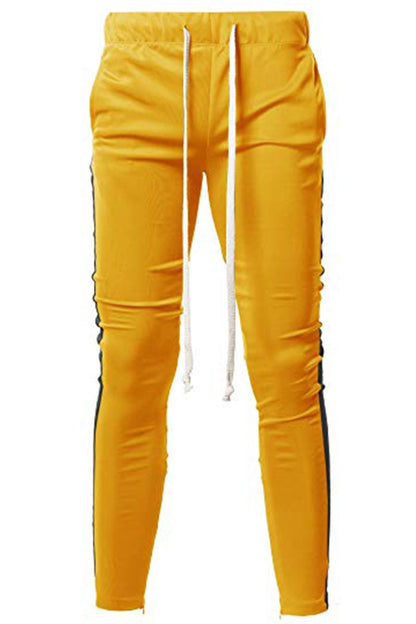 HOLIDAY TRACK PANTS - YELLOW/BLACK | Apparel | Kitchen + Metal