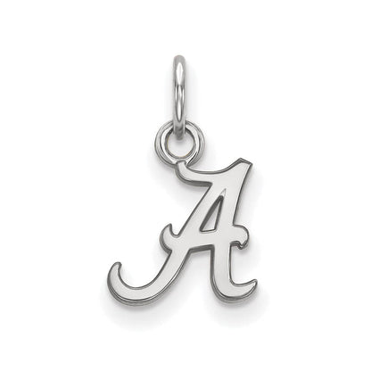 Sterling Silver U. of Alabama XS (Tiny) Initial A Charm or Pendant