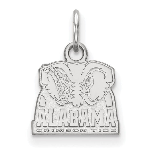 Sterling Silver U. of Alabama XS (Tiny) Logo Charm or Pendant