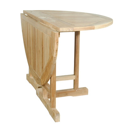 Andrew Butterfly Folding 5-Pc Dining Set.