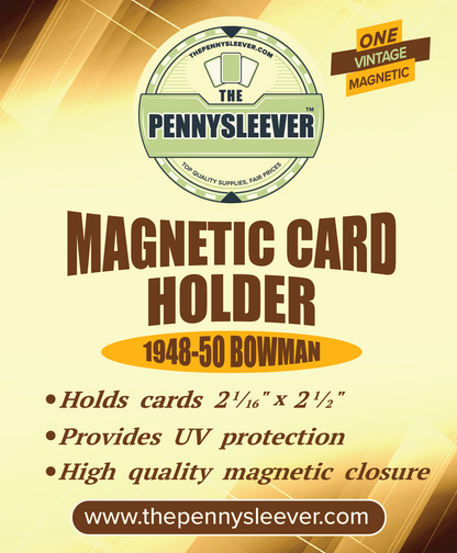 Vintage Magnetic Card Holder