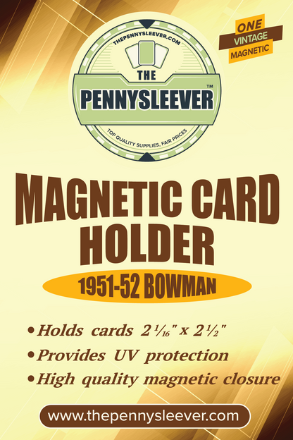 Vintage Magnetic Card Holder