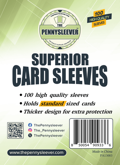 Superior Card Sleeves (100 count)