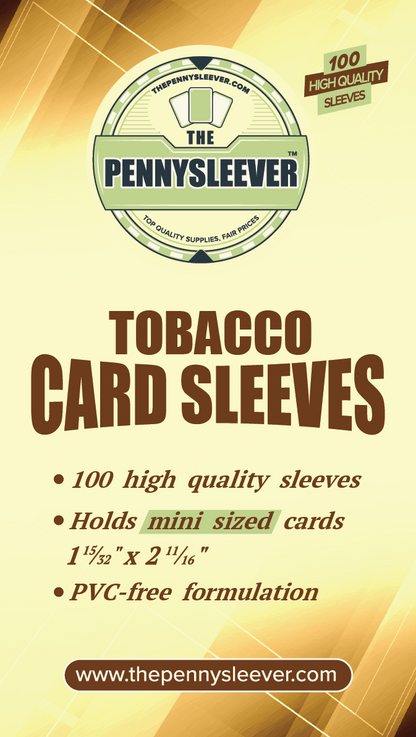 Tobacco Card Sleeves (100 count)