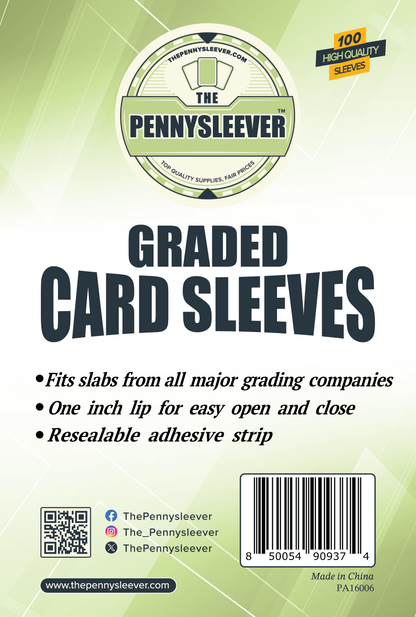 Resealable Graded Card Sleeves (100 count)