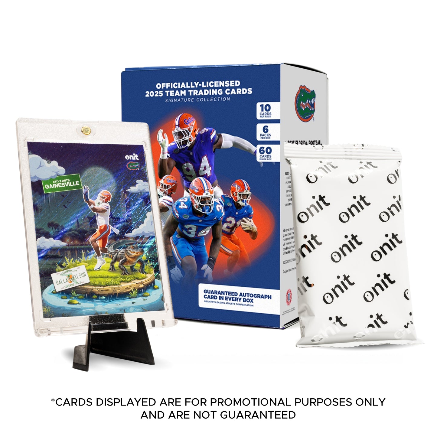 University of Florida Football 2025 Trading Cards - Platinum Box