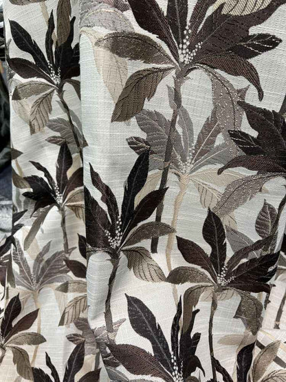 Natural PALMS Jacquard Palm Tree Print - Custom Tablecloths