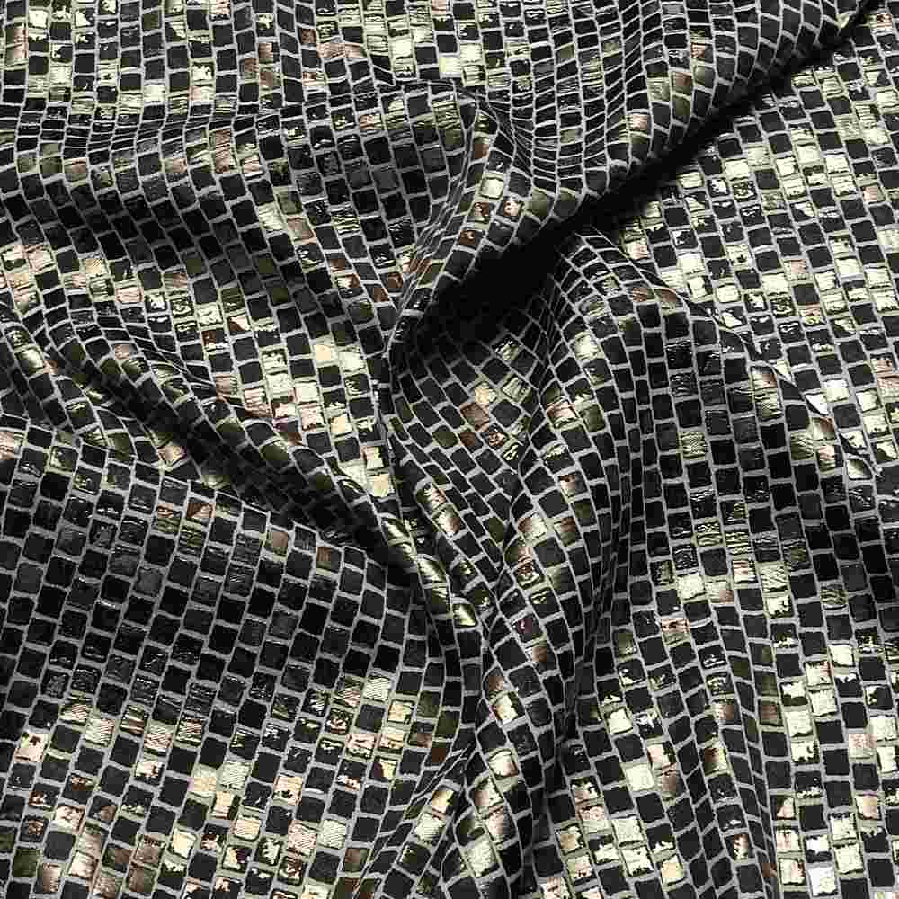 PATIO Jacquard Print Metallic - Custom Tablecloths