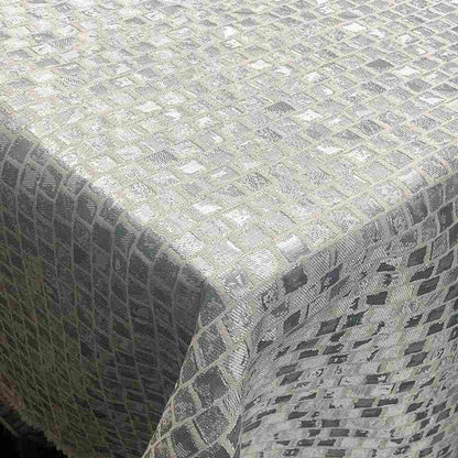 PATIO Jacquard Print Metallic - Custom Tablecloths