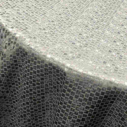 PATIO Jacquard Print Metallic - Custom Tablecloths