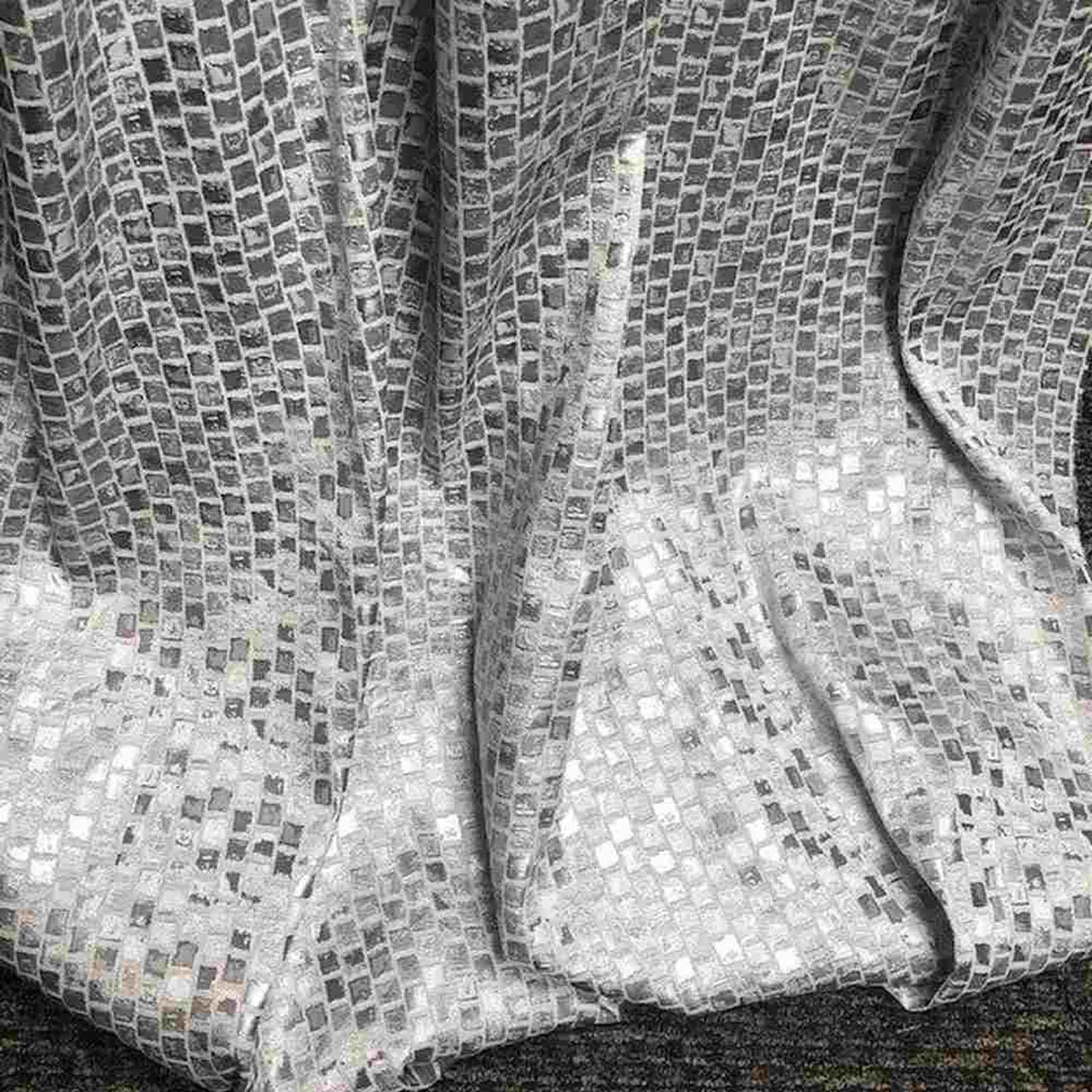 PATIO Jacquard Print Metallic - Custom Tablecloths