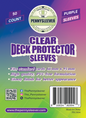TCG/Pokémon CLEAR Deck Protector Sleeves (50 count)