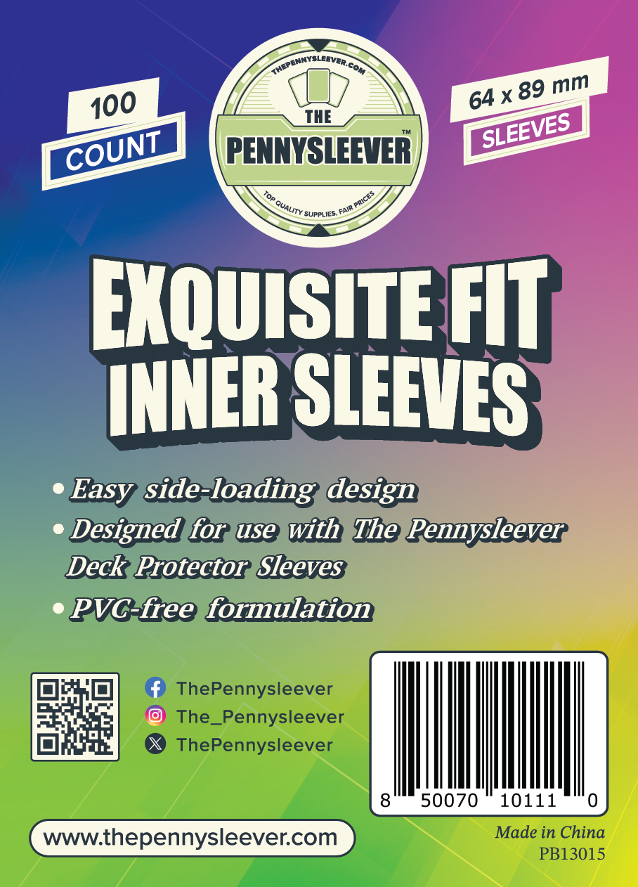 TCG/Pokémon Exquisite Fit Side Loading Inner Sleeves (100 count)