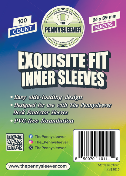 TCG/Pokémon Exquisite Fit Side Loading Inner Sleeves (100 count)