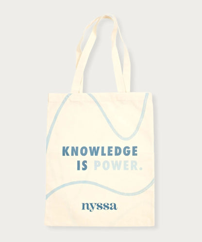 Knowledge is Power Tote