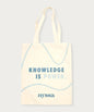 Knowledge is Power Tote