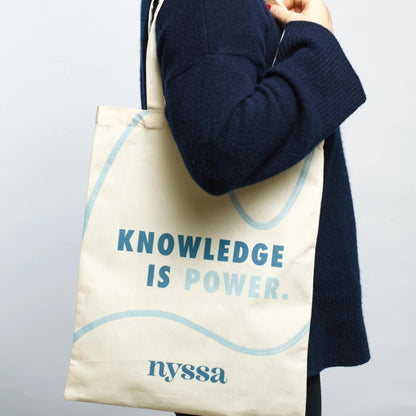 Knowledge is Power Tote